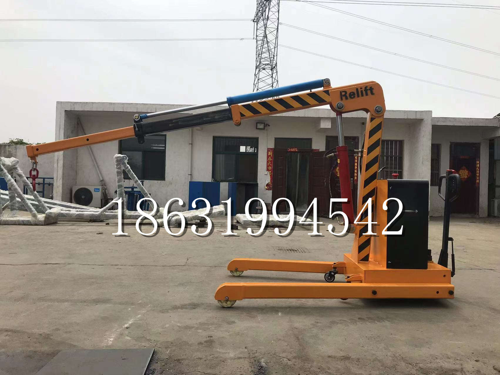 竹崎乡久征定做3吨三轮随车吊 农用园林绿化移树吊 平板工程用小吊机